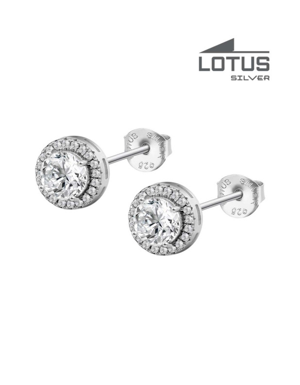 LOTUS SILVER EARRINGS 
